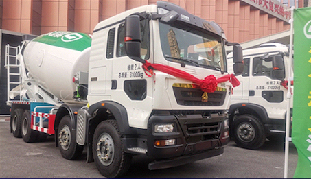 豪沃TX智聯泵攪拌車 科技賦能未來