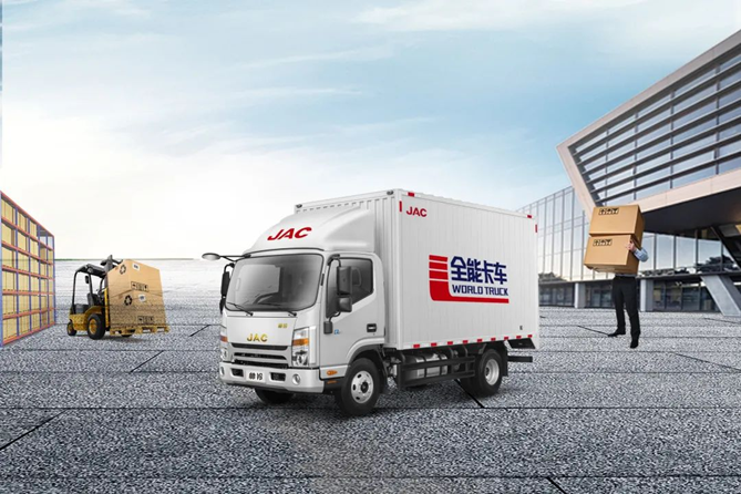 助力“雙十一”！江淮帥鈴200臺快遞車全部交付