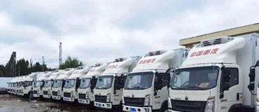 HOWO雪豹冷藏車不懼暑氣，護鮮一路暢盈！