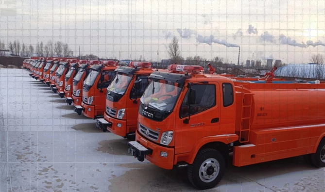 交付25輛！奧鈴森防車入駐通遼護航綠色長城