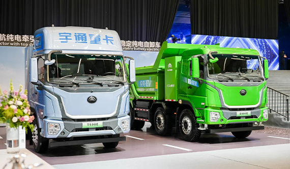 每趟多拉1噸！“睿控E”賦能的宇通T590E詮釋“強者恒強”