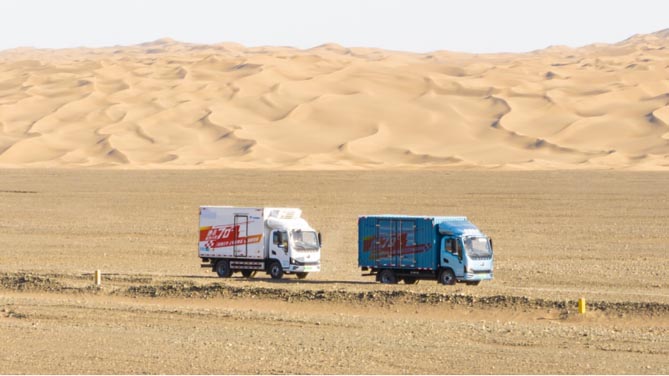 行業最高水平！40度高溫宇通新能源輕卡30分鐘充電52度 