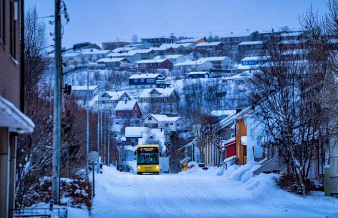 中國新能源客車首入北極圈，宇通追光步履不停