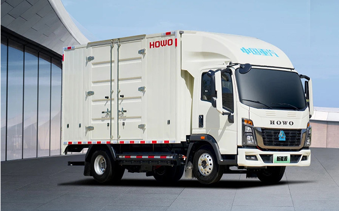 中國重汽HOWO新能源輕卡  I 創業壓力？輕松化解！