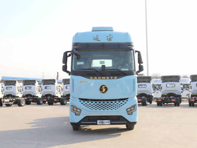 580大馬力+3800km長續(xù)航 陜汽延安重卡S700卷爆物流方案
