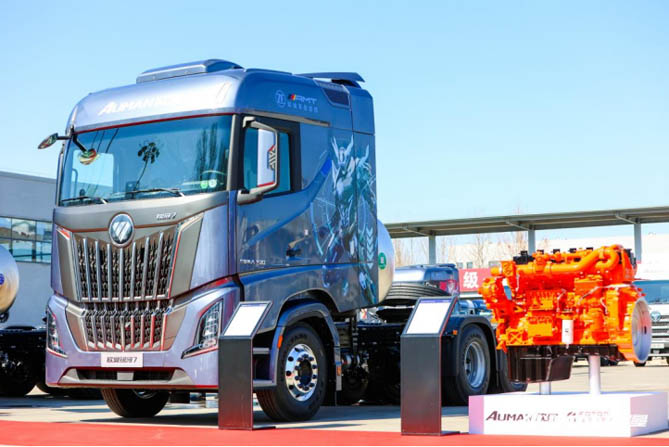 歐曼銀河 7 系列 630 大馬力燃氣車：精進干線物流時效與成本雙效能