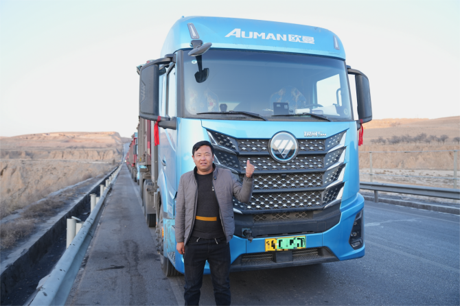 高效節能+駕乘舒適！歐曼銀河5M純電重卡讓韓師傅運煤能贏能享